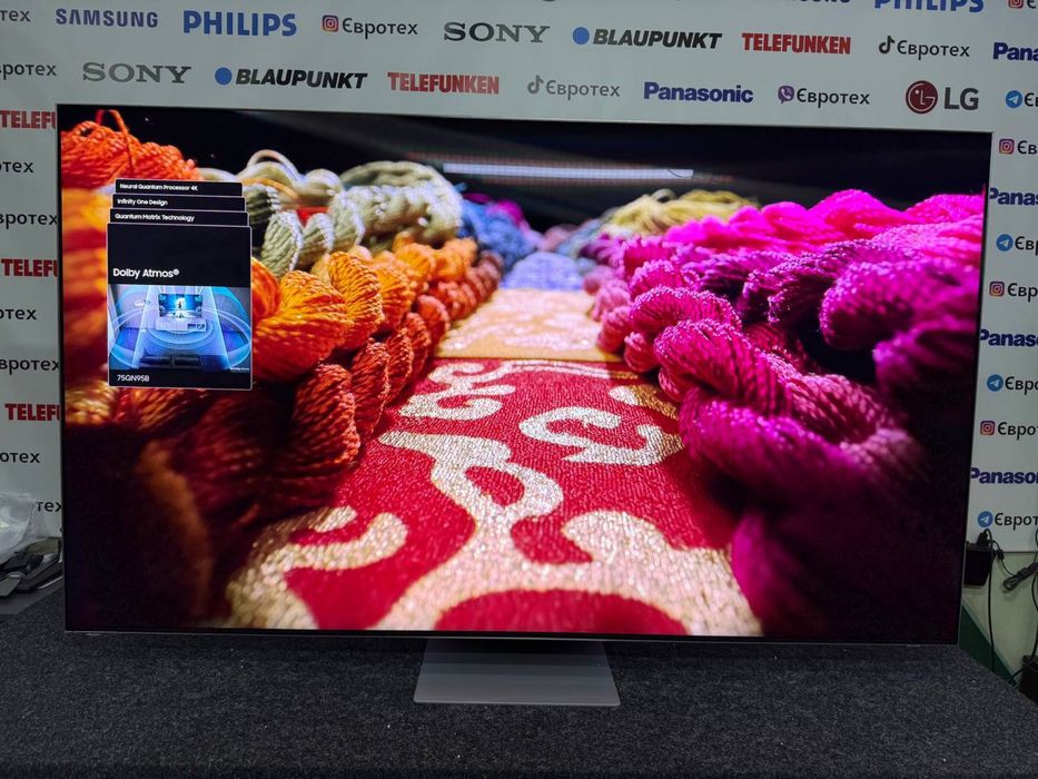 Ексклюзив Samsung QE75QN95C QLED, Mini LED,120 Hz