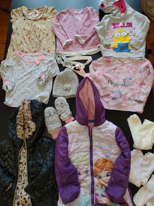 Paczka ubranek dla dziewczynki rozmiar 98 (2-3 lata)