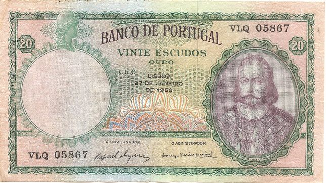 Nota 20$00 de 1959