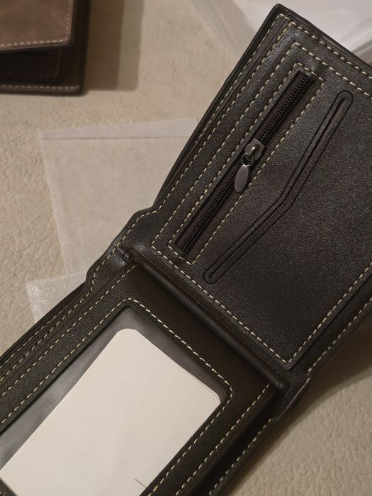 Skórzany portfel myśliwski JELEŃ EUROPEJSKI Byk. Prezent dla myśliwego