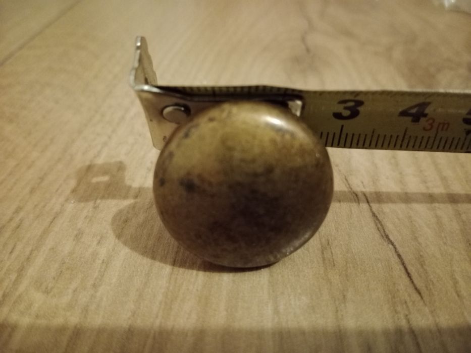 Gałka meblowa uchwyt do mebli brązowy złoty 6szt. Nowe