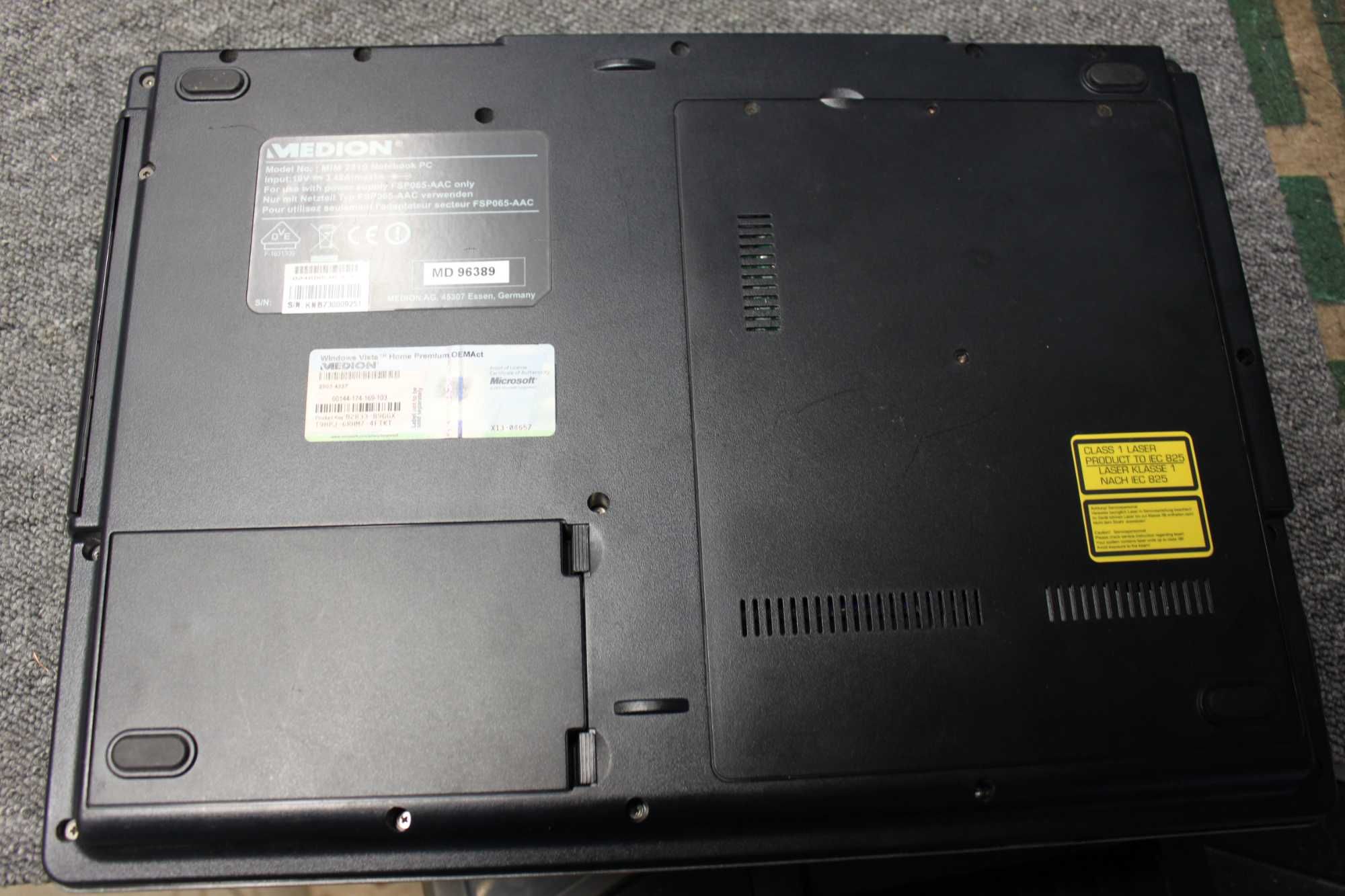 Laptop Medion model  MIM2310