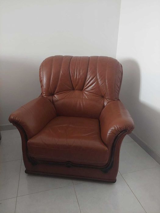 Poltronas de pele