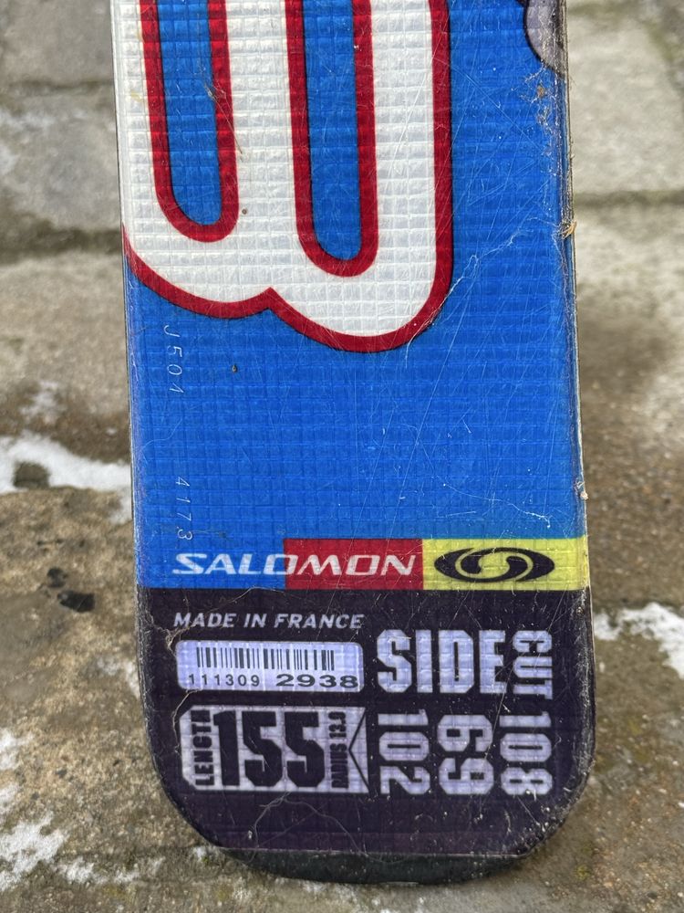 Narty Salomon Crossmax 8 Pilot 155 cm