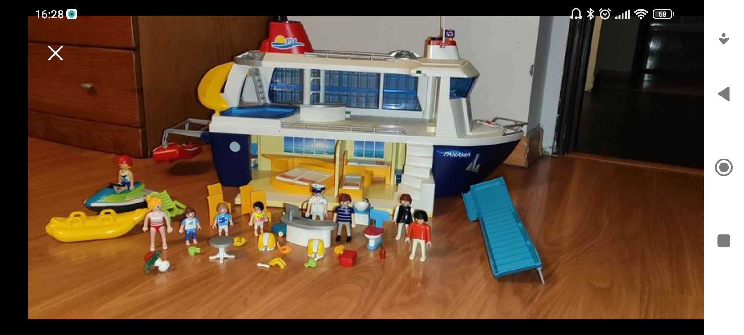 Playmobil barco de cruzeiro