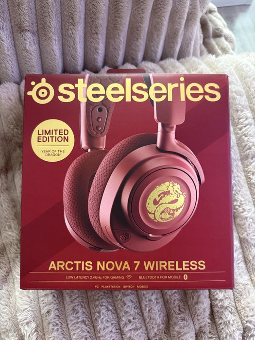Sluchawki bezprzewodowe gamingowe Steelseries arctis nova 7 wireless