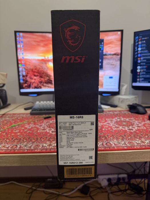 Продам Игровой Ноутбук MSI