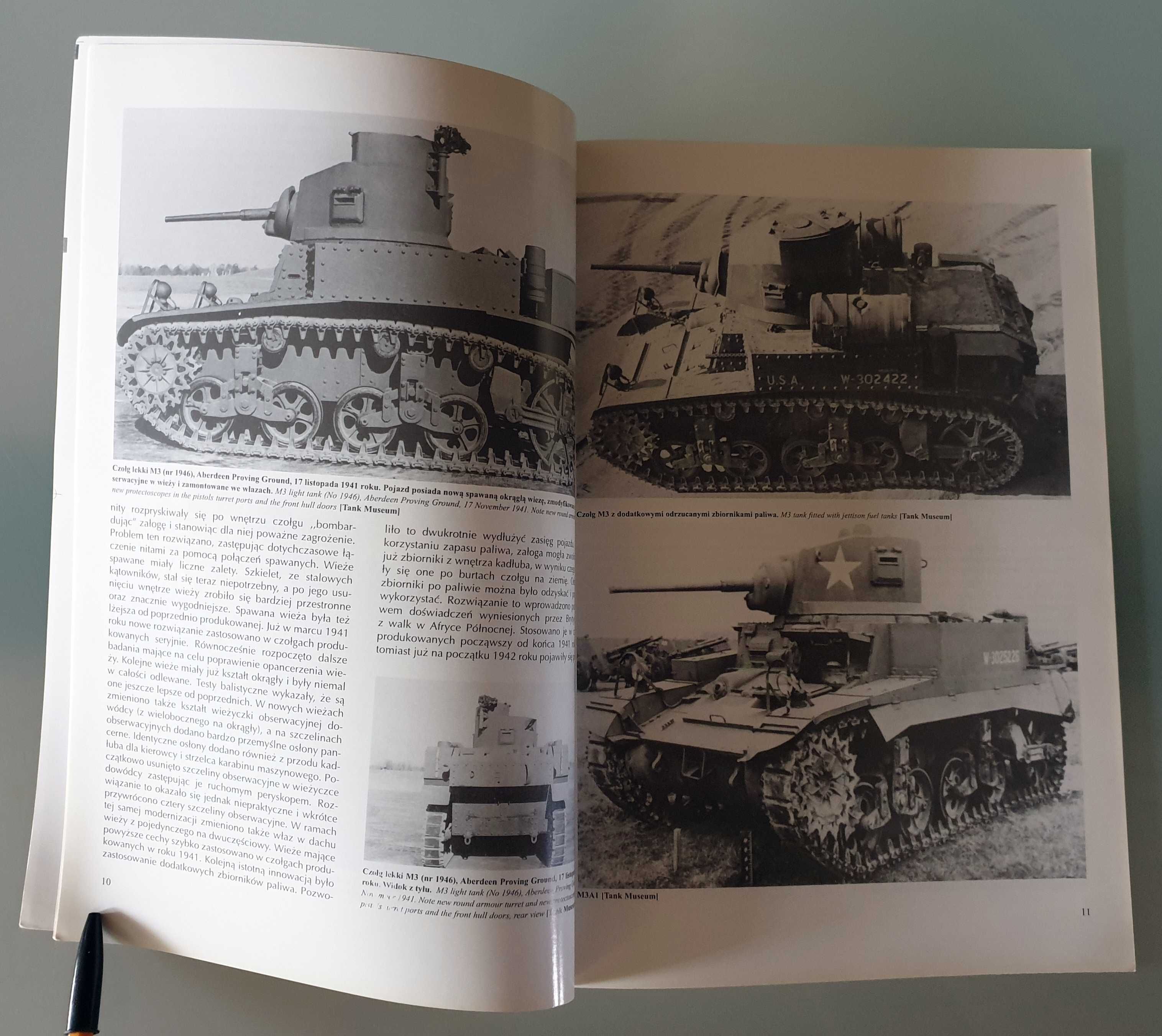 Militaria, monografia nr 44 - M3 Stuart, Andrzej Chojnacki