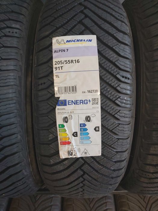 205/55R16 Michelin Alpin A7 Nowość 2024r cztery nowe opony zimowe