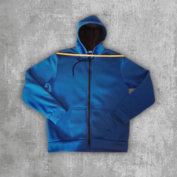 Temu Zíper azul - Tamanho L