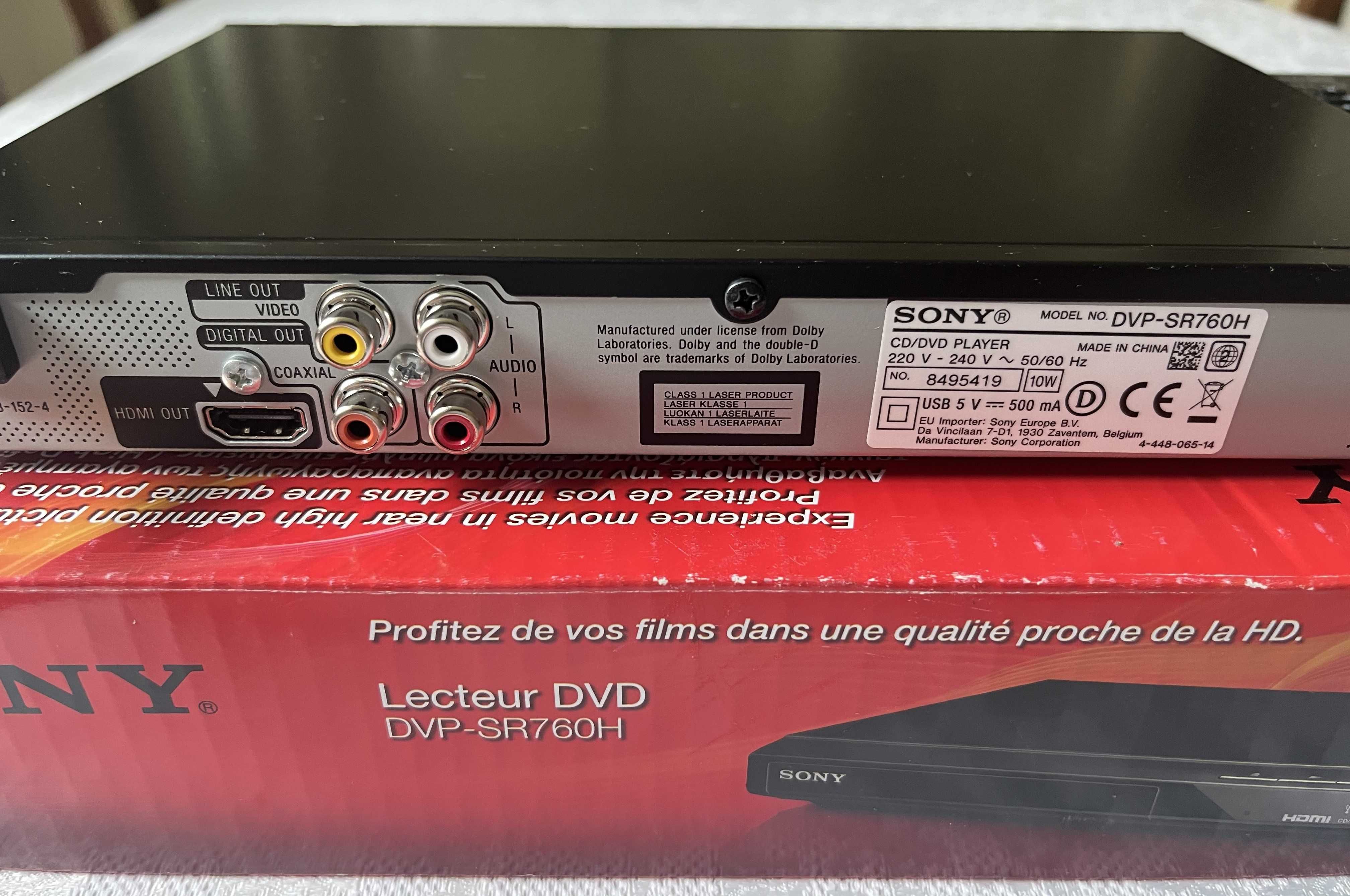 Odtwarzacz dvd Sony DVP-SR760H