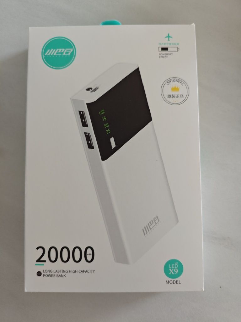Power bank 2000mAh LED X9