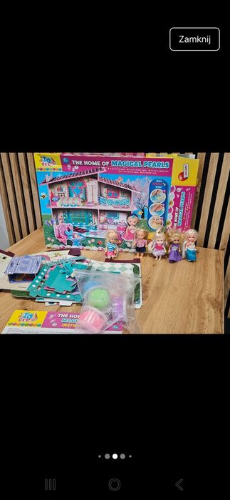 Ikea stolik lack  krzesełko mamut taboret x 2 zabawki dla dziewczynki