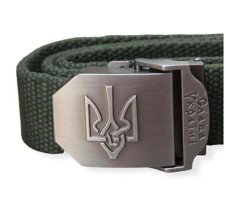 Тактичний ремінь із металевою пряжкою армійський ремінь із тризубцем