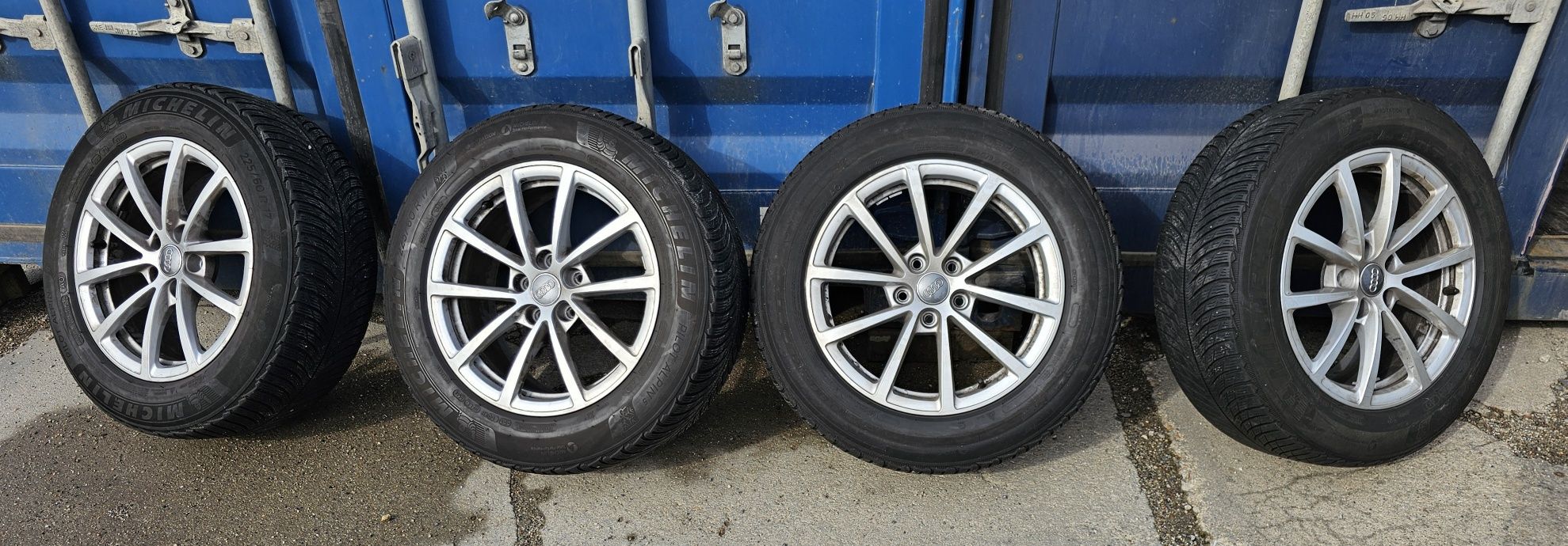 Koła felgi aluminiowe Audi  A6 18 cali Opony lato  Michelin
