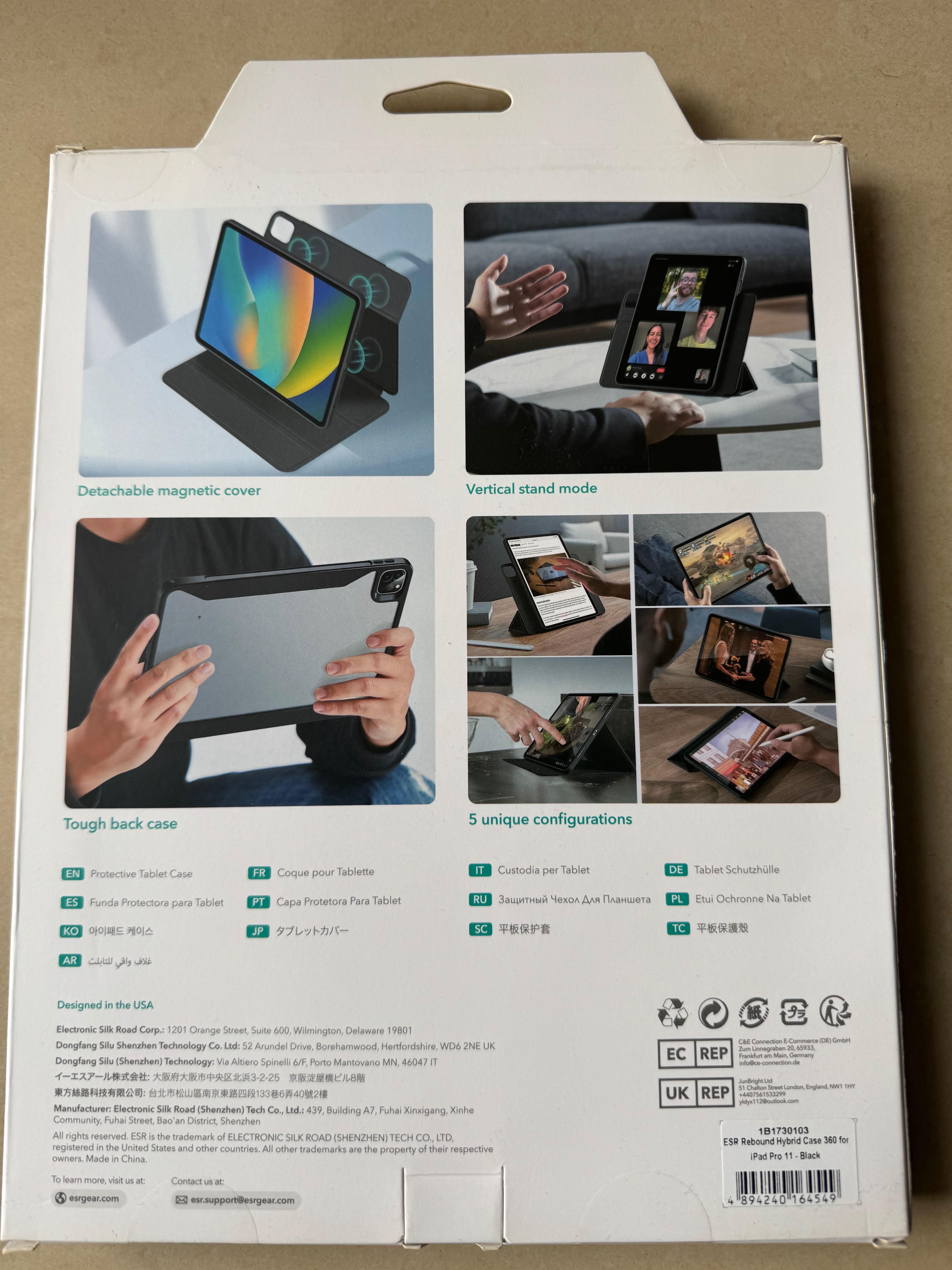 Etui ESR iPad Pro 11 cali, gen. 3,4 ( 2021, 2022)