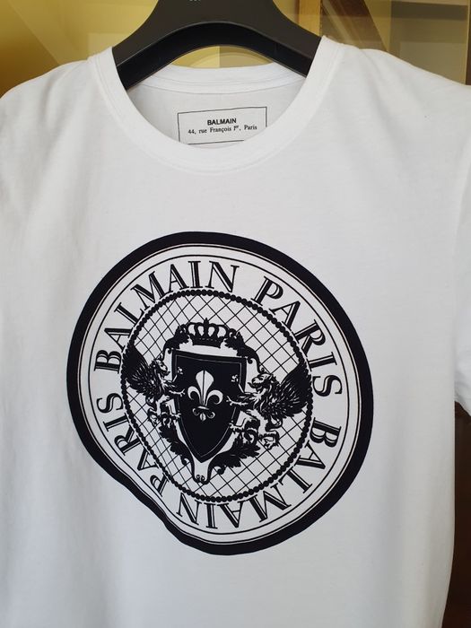 T shirt Balmain Paris icon