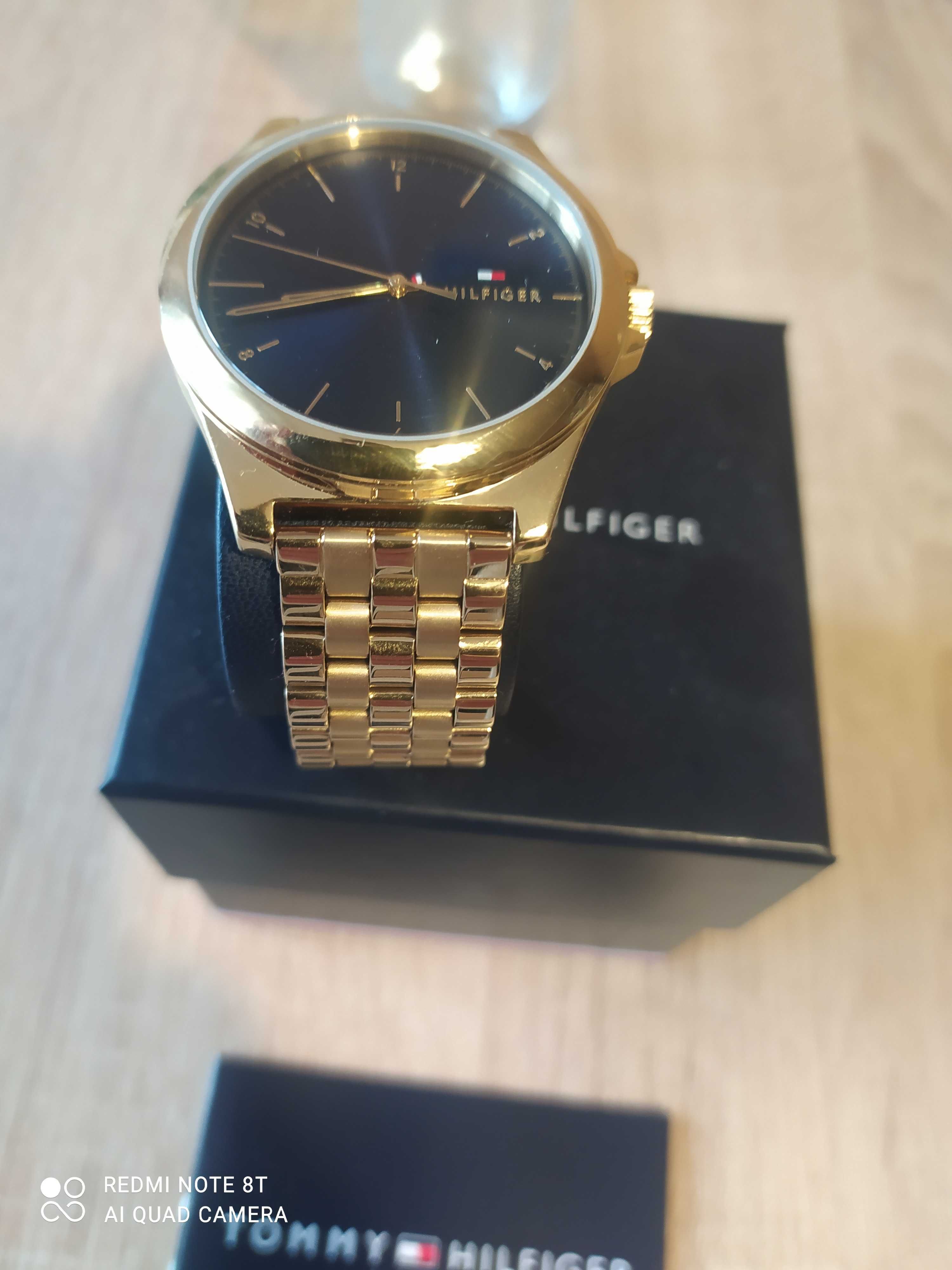 Nowy Złoty zegarek Tommy Hilfiger