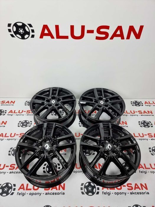 NOWE alufelgi RENAULT 16" 5x114,3 Captur Fluence Talisman Czarne
