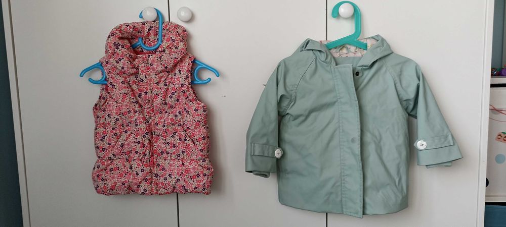 Ubranka dla dziewczynki rozm. 80