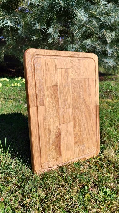 Кухонна (розділочна) дошка з дуба 35х25см