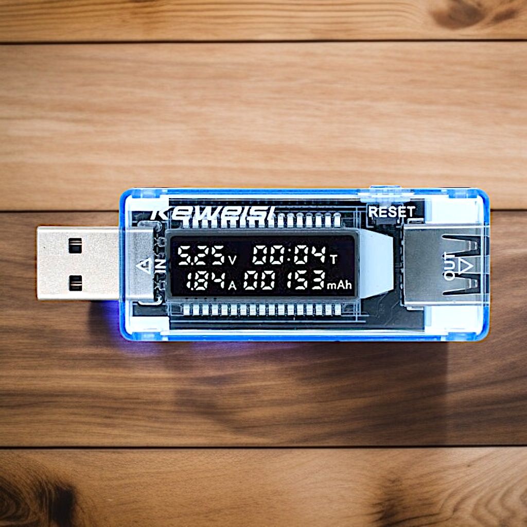 Тестер USB измеритель ёмкости вольтметр ваттметр амперметр