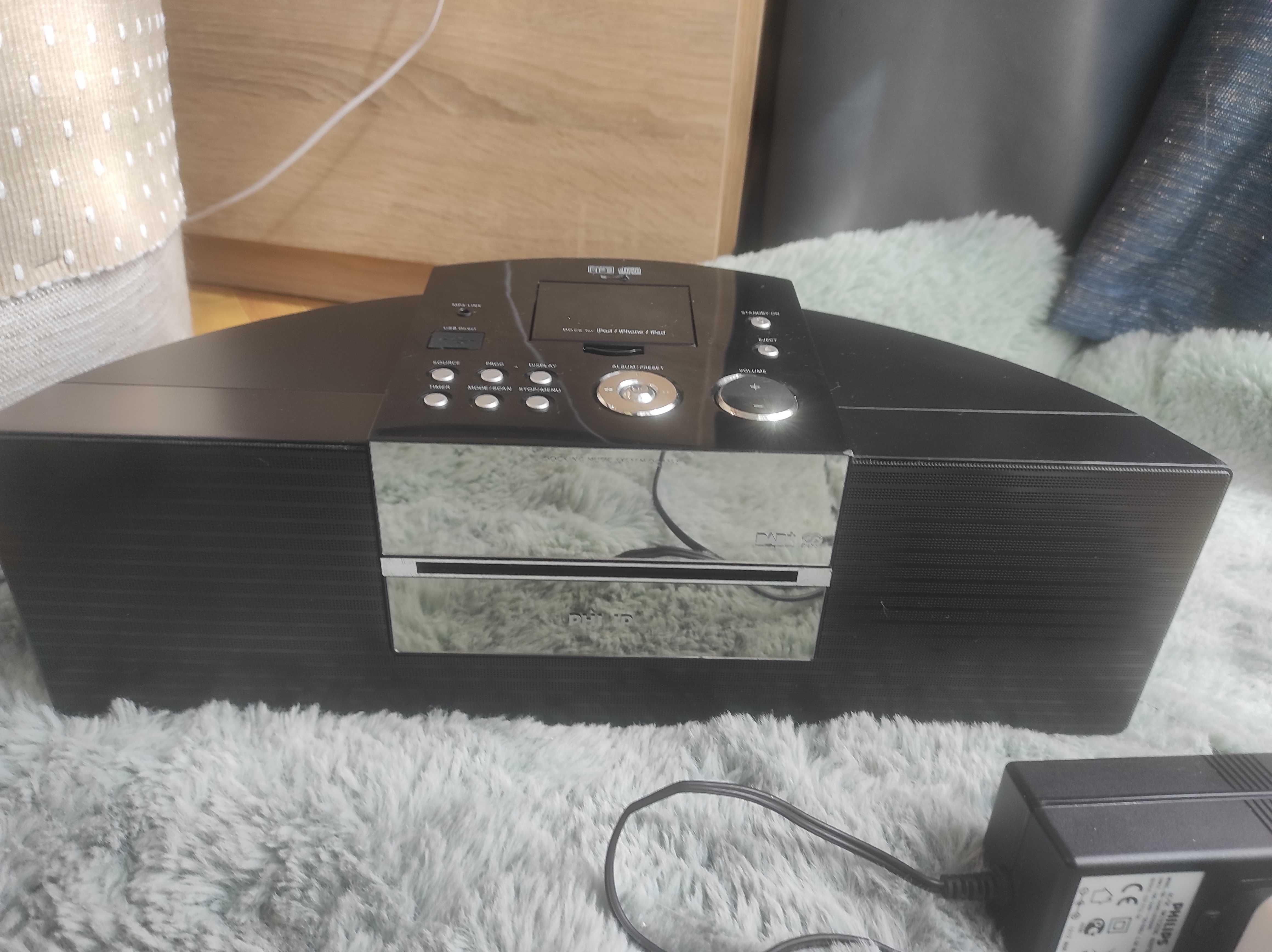 Mini wieża philips dcb352/10 Fm DAB+ CD USB AUX IPOD.