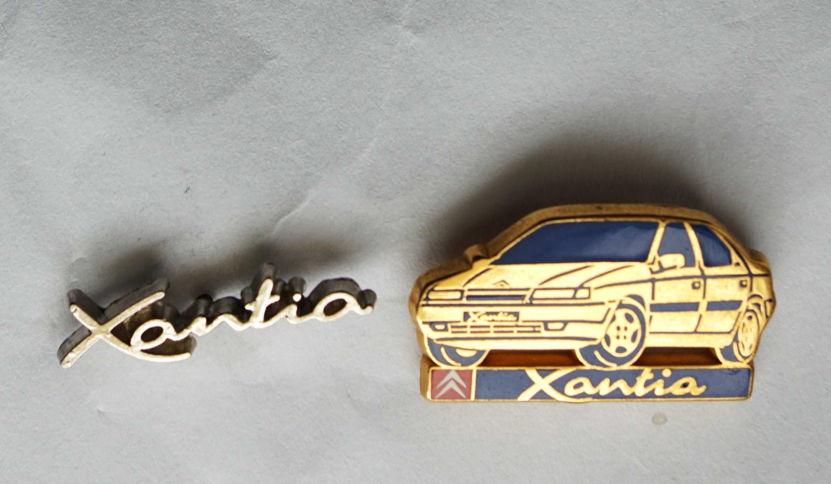 komplet przypinek Citroen Xantia