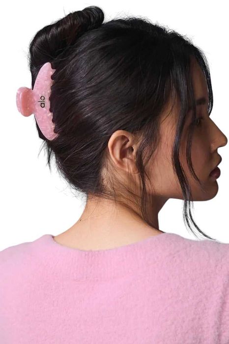 Затискач для волосся Alo Yoga 90's Claw Clip Pink Bubble Bath