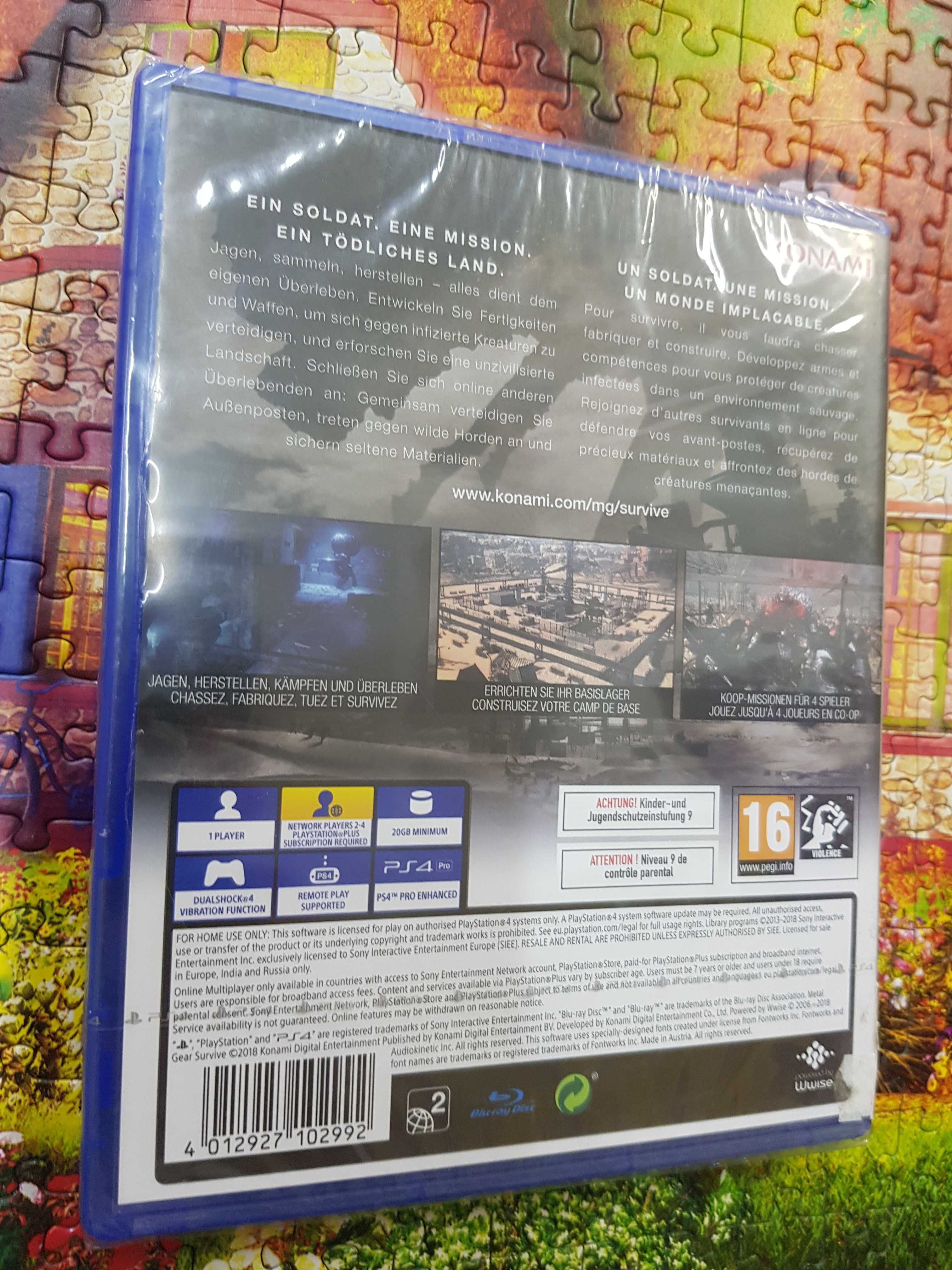 Metal Gear Survive PS4 Sklep Iława