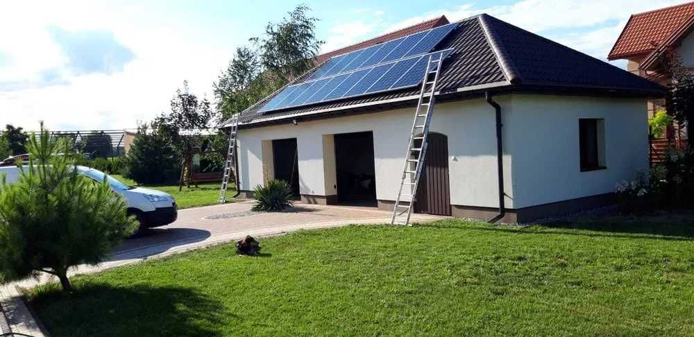 Instalacja fotowoltaiczna + magazyn energii. Deye 10kWp/5kWh