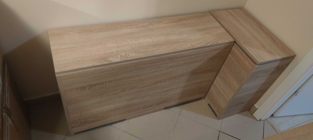 Nadstawki do szafy kolor dąb sonoma szafka barek jak NOWE