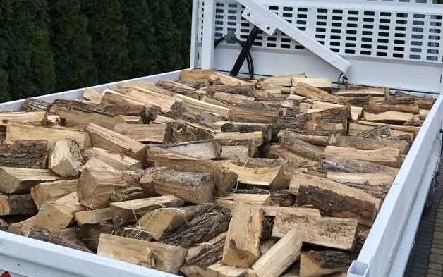 Drewno łupane kominkowe