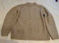 Мужской свитер кофта 100% шерсть размер 52 L