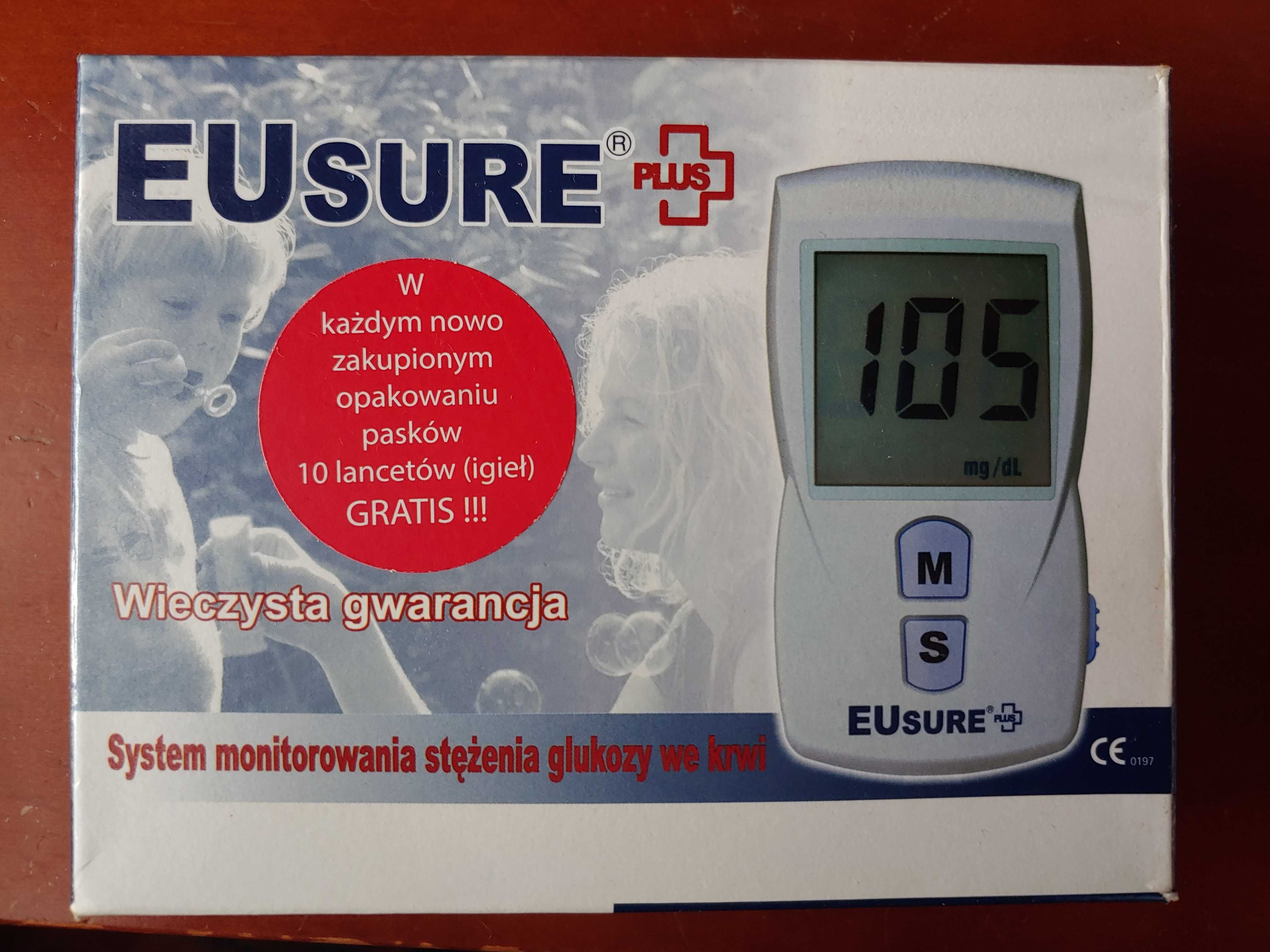 Glukometr Eusure Miernik glukozy