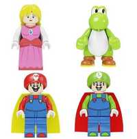 4x figurki z Super Mario Bros + 2 gratis