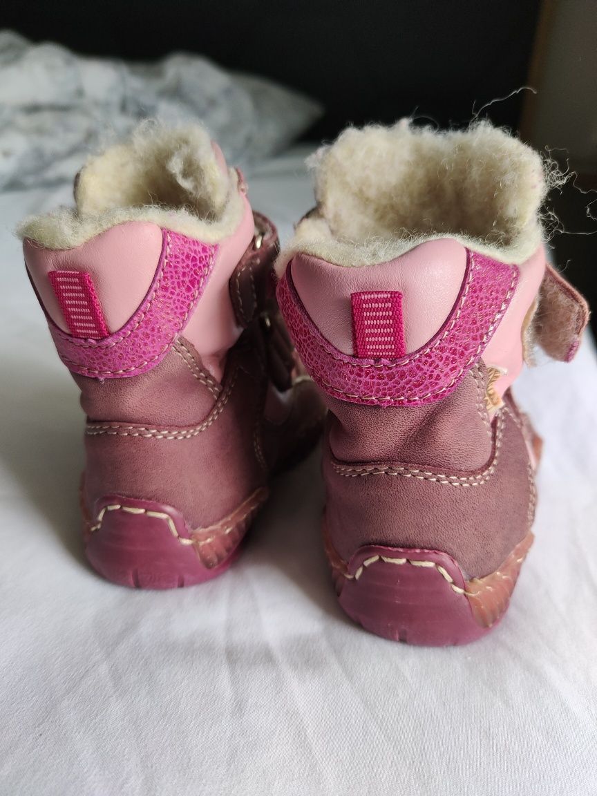 Mido Noster, zimowe buciki dziewczęce, śniegowce, rozmiar 22
