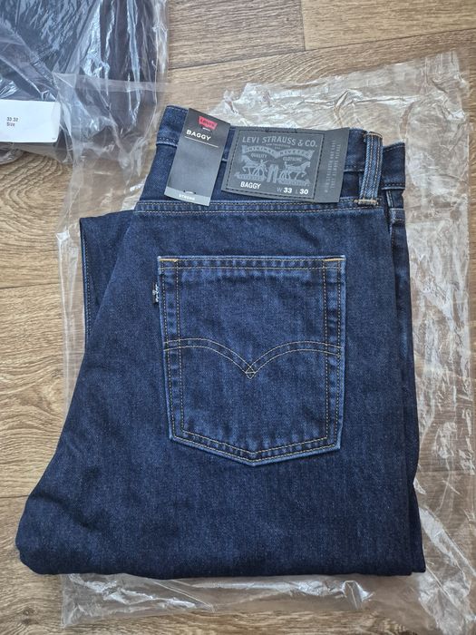 Нові чоловічи джинси levis "BAGGY" (33/30) (33/32)