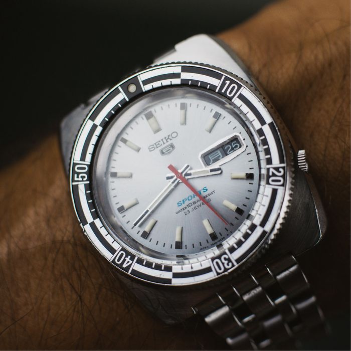 Relogio Seiko 5 Sports Rally Diver Daini Reissue 1997