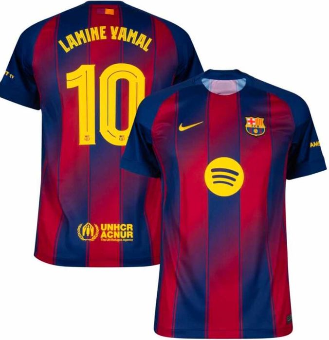 FC Barcelona Lamine Yamal koszulki dostępny rozmiar S-M Sezon 25/26!