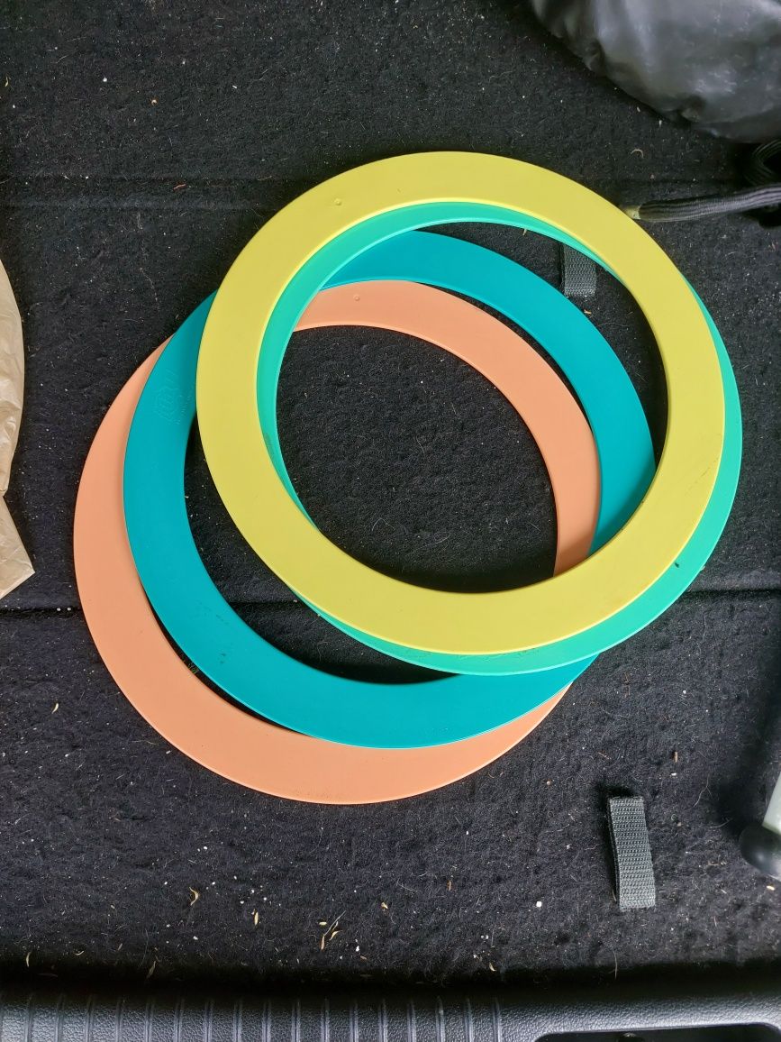 4 massas de malabarismo + 4 arcos Playjuggling