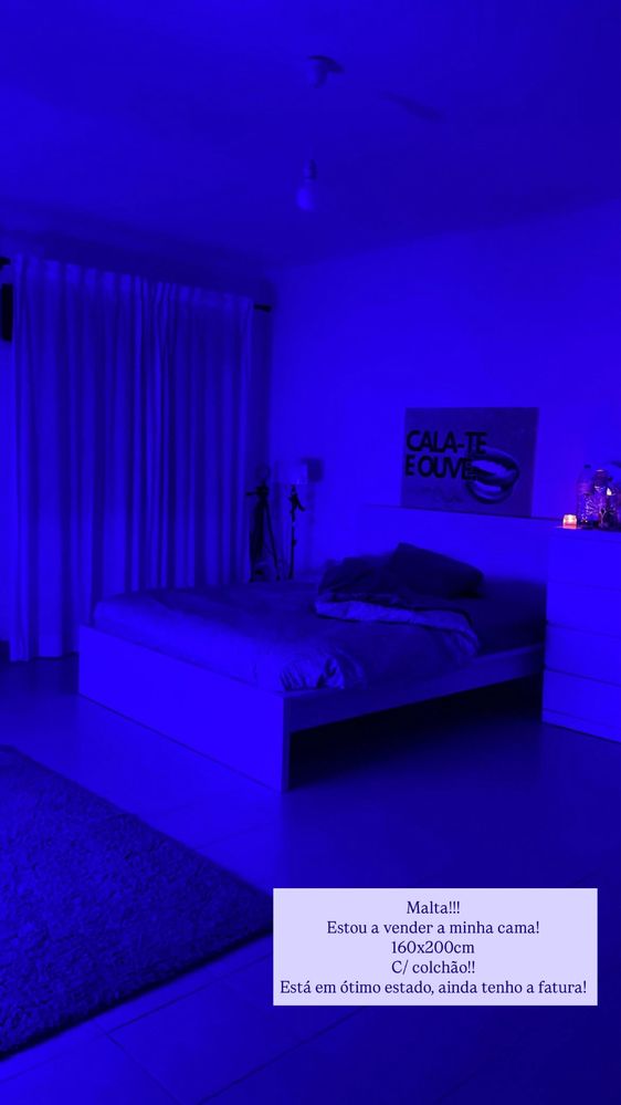 Cama de casal com colchao