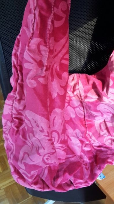 Nowa torba torebka h&m różowa kwiaty retro, prezent