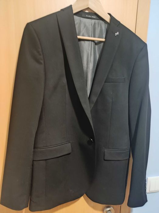 Casaco de fato preto M