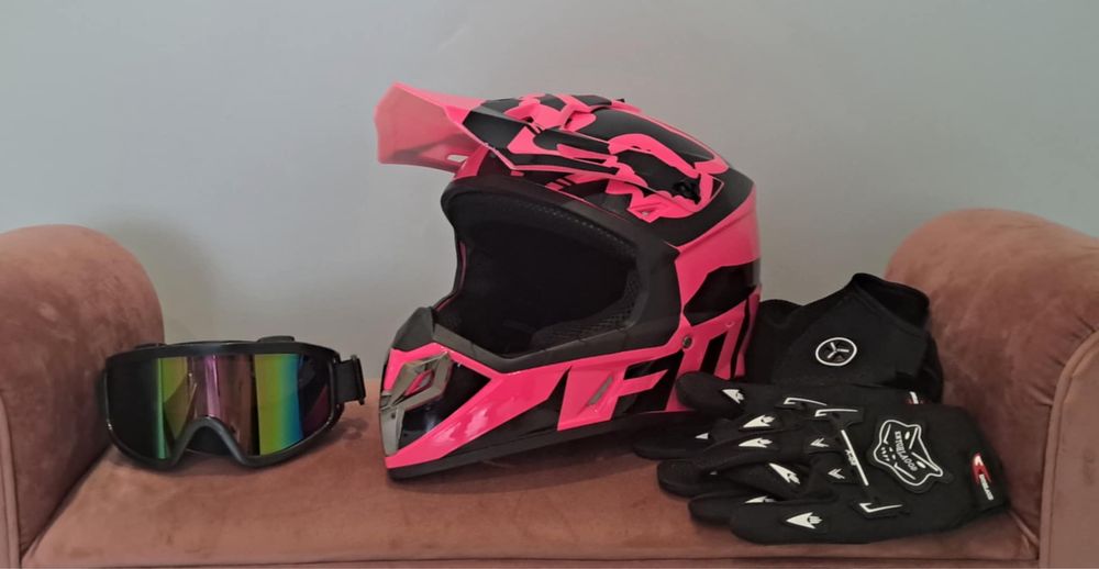 Kask cross quad enduro hulajnoga