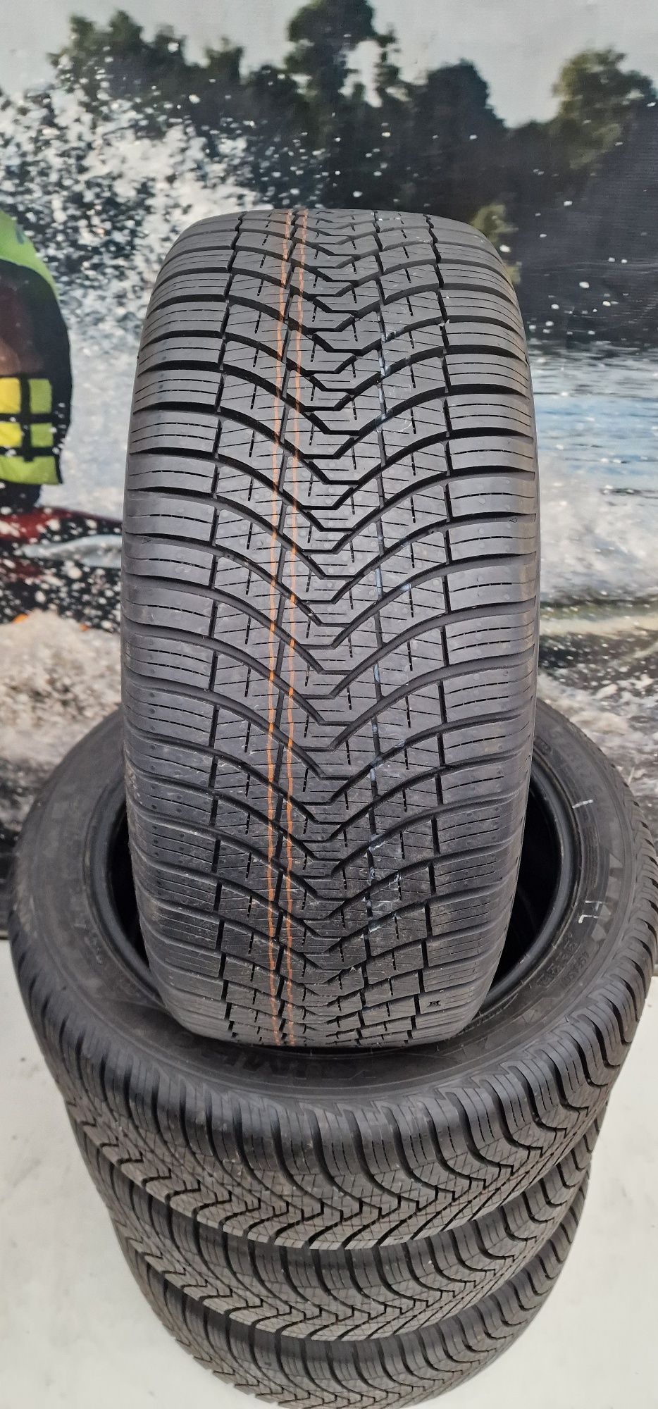 S23 4x 225/45R17 Kumho 4s HA32+ 4season 94W XL  wielosezonowe demo