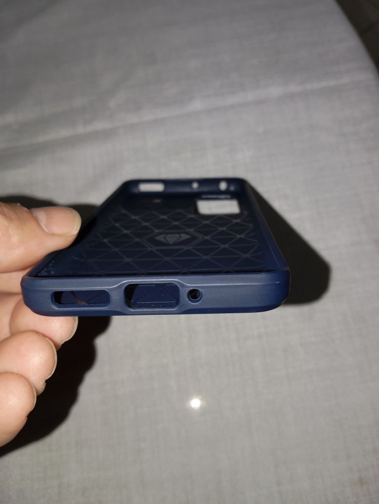Capa de silicone redmi 12S nova azul
