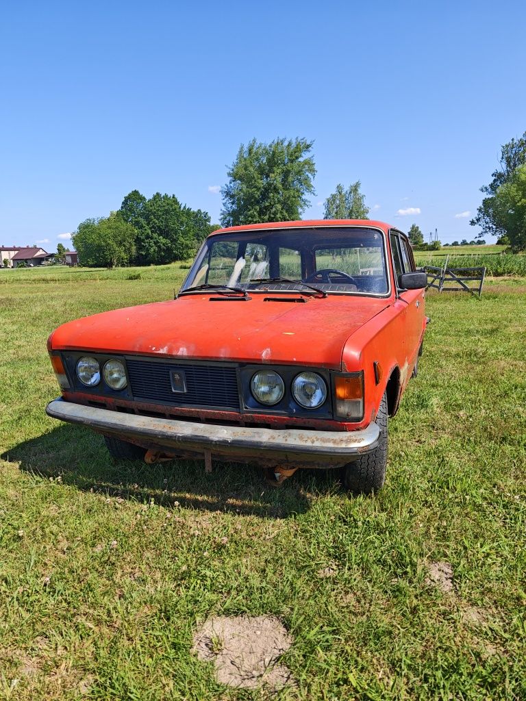Fiat 125p Kombi Barn Find odpala