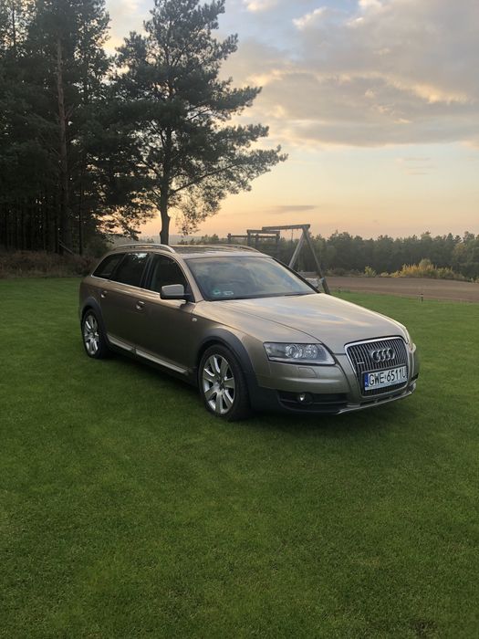 Audi a6 c6 allroad 3.0tdi quattro, pneumatyka, bose, kamera cofania