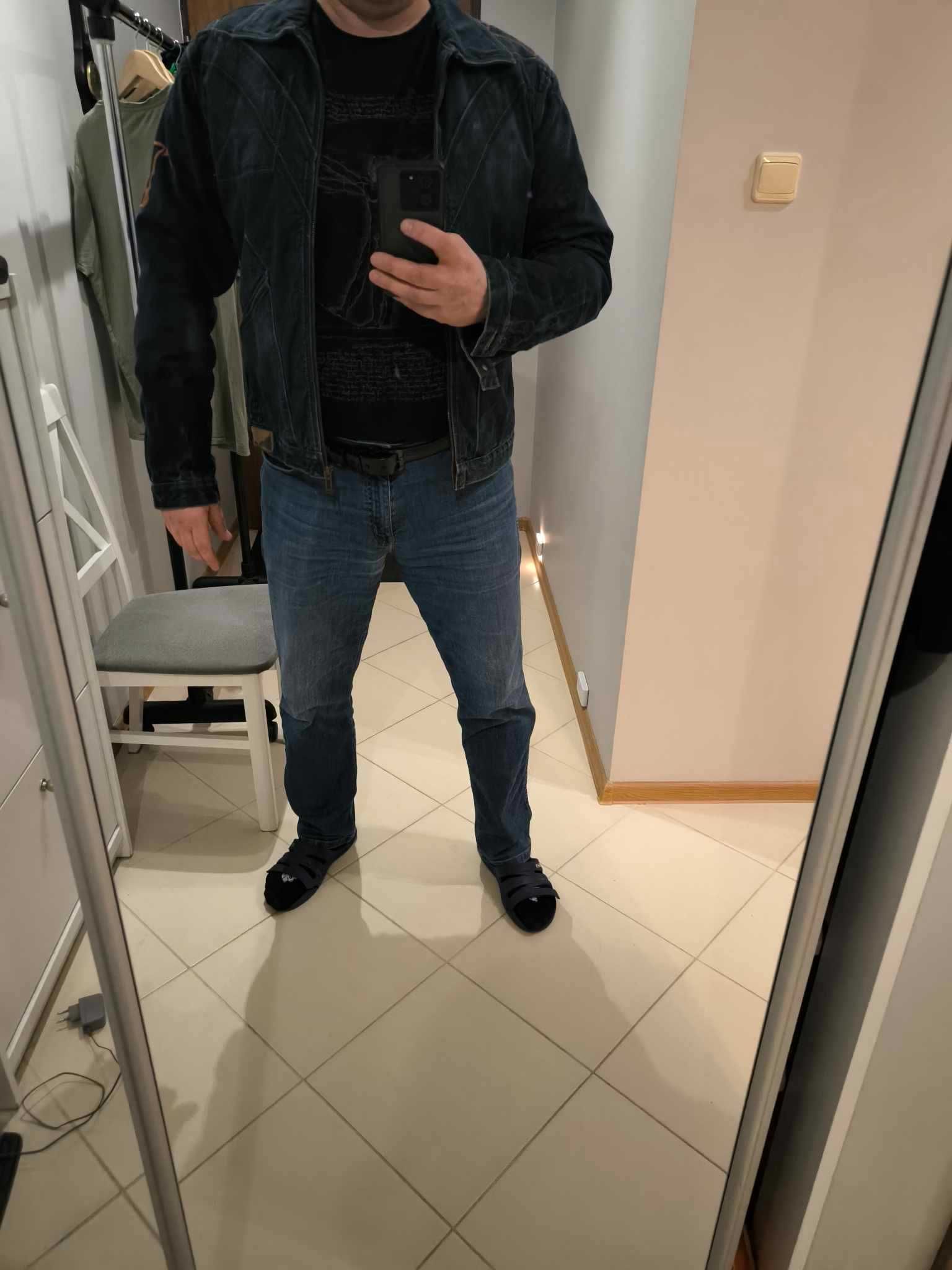Designerska kurtka jeansowa ESPRIT ( L - XL ) wersja limitowana.